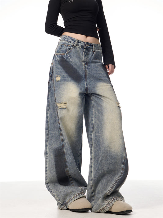 The Worn Barrel Jean